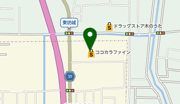 DAISO 坊城店の地図画像