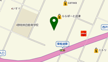 Standard Products ららぽーと沼津店の地図画像