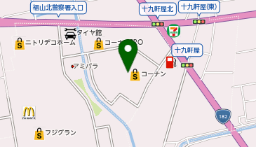 DAISO コーナン神辺店の地図画像