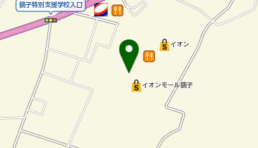 THREEPPY イオンモール銚子店の地図画像