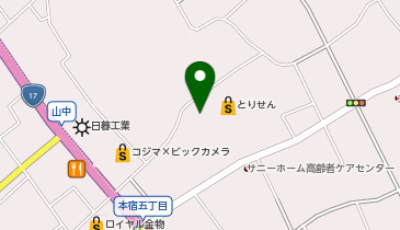 DAISO とりせん北本店の地図画像