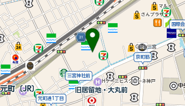 THREEPPY 三宮センター街店の地図画像