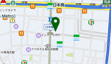 DAISO 黒門市場店の地図画像