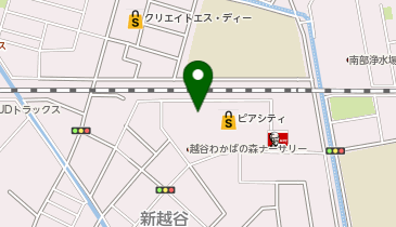 THREEPPY ピアシティ南越谷店の地図画像