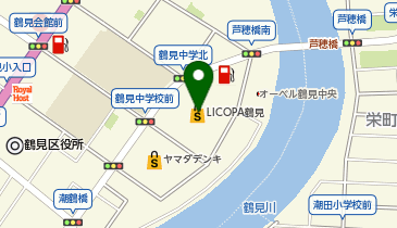DAISO LICOPA鶴見店の地図画像