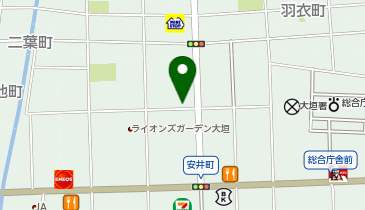 DAISO ドラッグユタカ安井店の地図画像