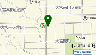 DAISO 京都北山店の地図画像