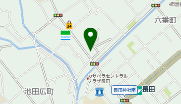 DAISO グルメシティ長田店の地図画像