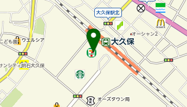 DAISO ビエラ大久保店の地図画像
