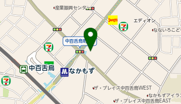 DAISO なかもず店の地図画像