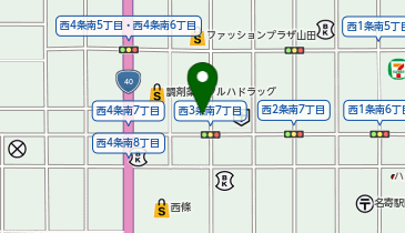 DAISO 西條名寄店の地図画像