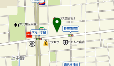 DAISO ハローズ西古松モール店の地図画像