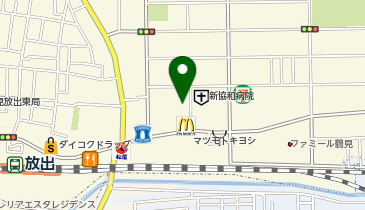 DAISO コノミヤ放出店の地図画像