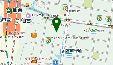 THREEPPY ヨドバシ仙台店の地図画像