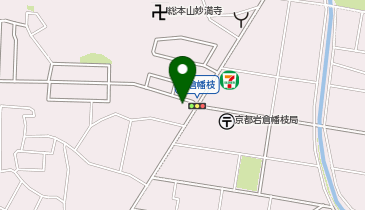 DAISO 京都岩倉店の地図画像