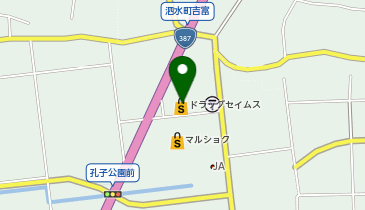 DAISO セイムス泗水店の地図画像