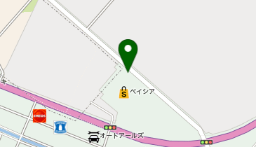 DAISO ベイシア大泉店の地図画像