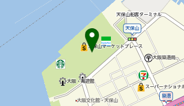 DAISO 天保山マーケットプレース店の地図画像