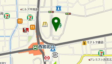 DAISO アクタ西宮店の地図画像