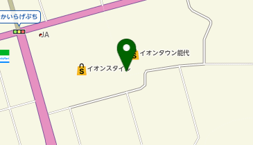 THREEPPY イオンタウン能代店の地図画像
