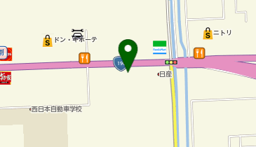 DAISO ハローズ宇部モール店の地図画像