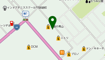 DAISO 釧路睦店の地図画像