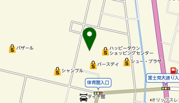 THREEPPY 横手ハッピータウン店の地図画像