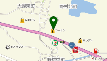 DAISO コーナン枚方野村店の地図画像