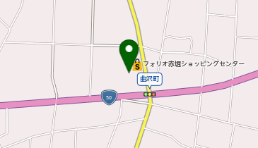 DAISO フォリオ赤堀店の地図画像