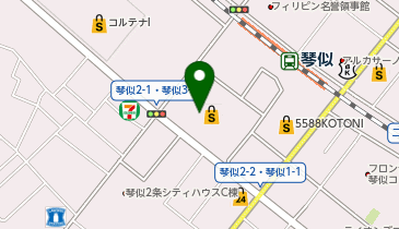 THREEPPY シーナシーナ琴似店の地図画像