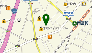 DAISO 宮交シティ店の地図画像
