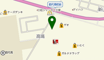 DAISO 秋田能代店の地図画像