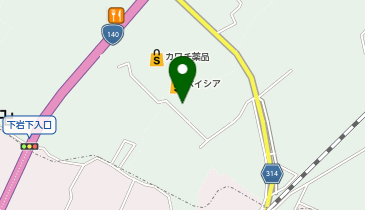 DAISO ベイシア山梨店の地図画像