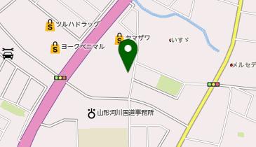 THREEPPY 山形成沢ショッピングセンター店の地図画像