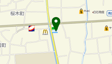 DAISO 新居浜川東店の地図画像