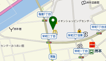 DAISO イオン洲本店の地図画像