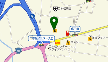 THREEPPY ヨークタウン二本松インター店の地図画像