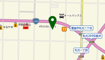 DAISO コープかごしま鹿屋店の地図画像