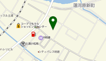 THREEPPY 土浦蓮河原店の地図画像