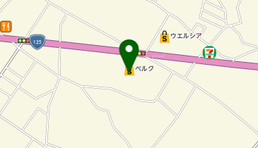 THREEPPY ベルク古河諸川店の地図画像