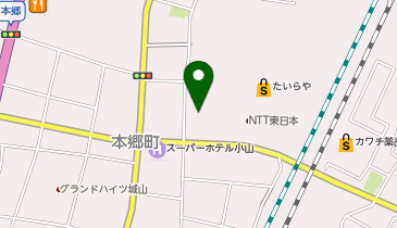 THREEPPY 小山本郷店の地図画像