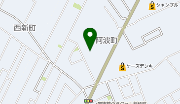 THREEPPY 那須塩原阿波店の地図画像
