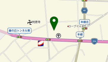 THREEPPY コープ藤岡店の地図画像