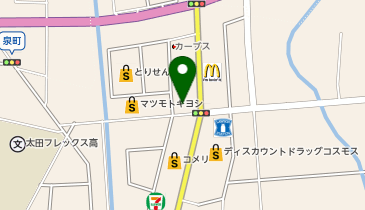 THREEPPY とりせん下田島店の地図画像