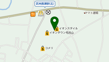 THREEPPY イオンタウン毛呂山店の地図画像