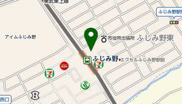 THREEPPY ふじみ野ナーレ店の地図画像