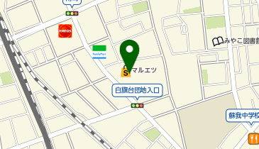 THREEPPY マルエツ蘇我南店の地図画像