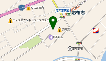 DAISO コープ志布志店の地図画像