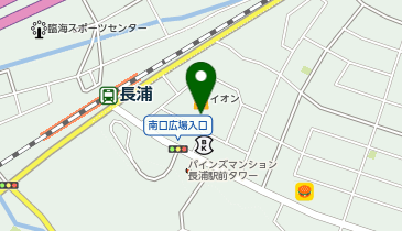 THREEPPY イオン長浦店の地図画像