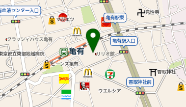 THREEPPY 亀有リリオ店の地図画像
